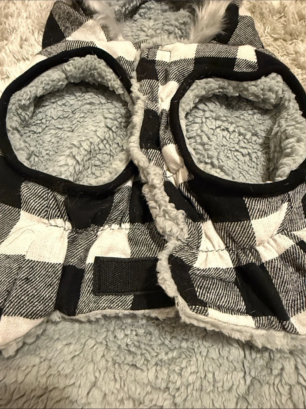 Medium Dog Hoodie Fleece Jacket